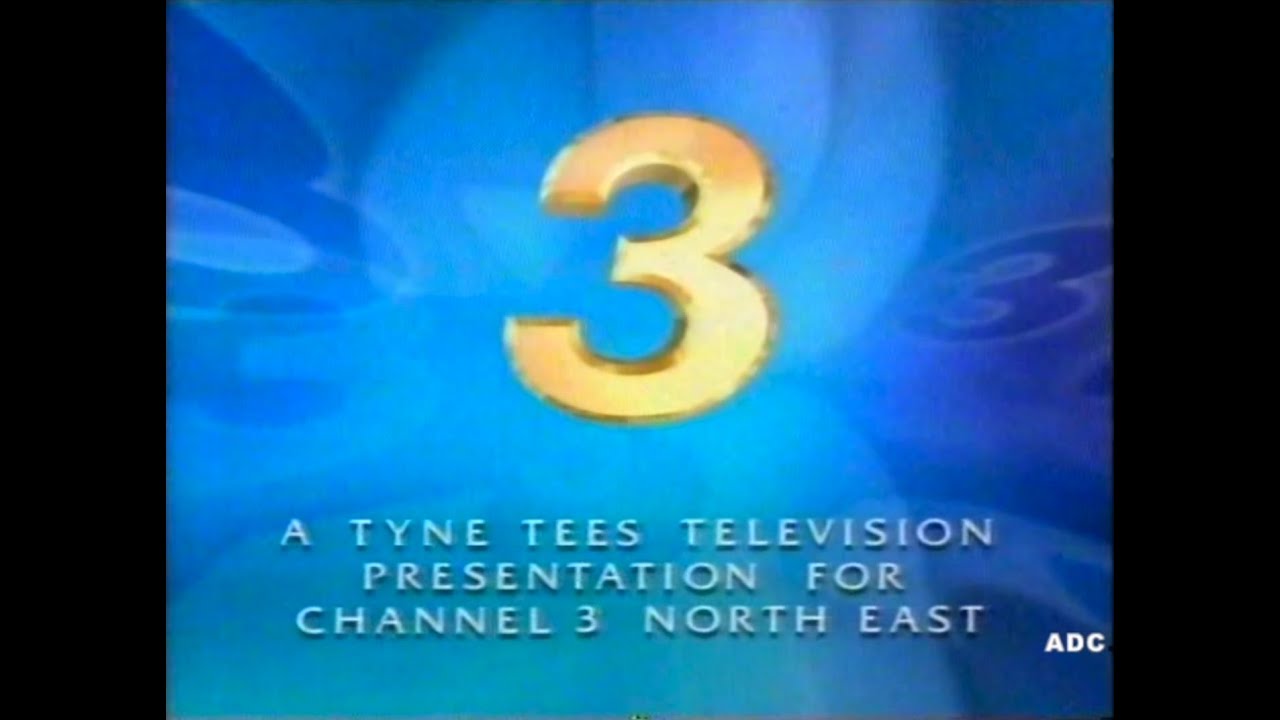 Tyne Tees Channel 3 North East trailer & link announcer Bob Preedy 28th September 1996
