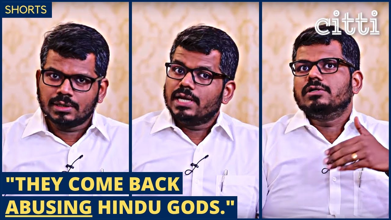 J. Sai Deepak on how Christian missionaries teach Hindu children to abuse Hindu deities