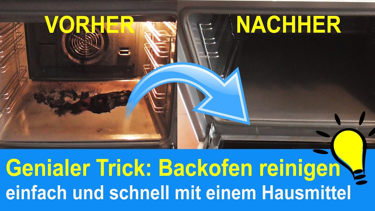 Genialer Trick: Backofen reinigen mit Zitronensaft - Back&ouml;fen m&uuml;helos sauber machen
