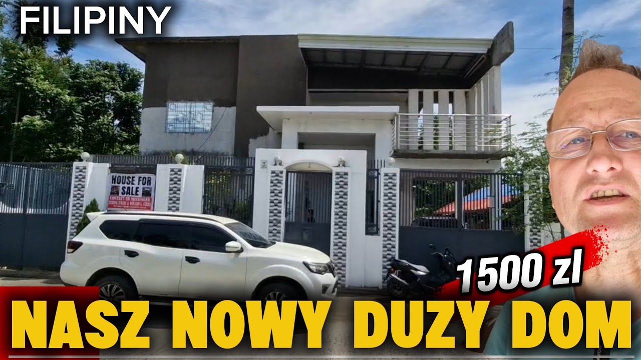 Nasz nowy dom na FILIPINACH 1500 ZL  ZA  WYNAJWEM.  Doskonala lokalizacja super WARUNKI.