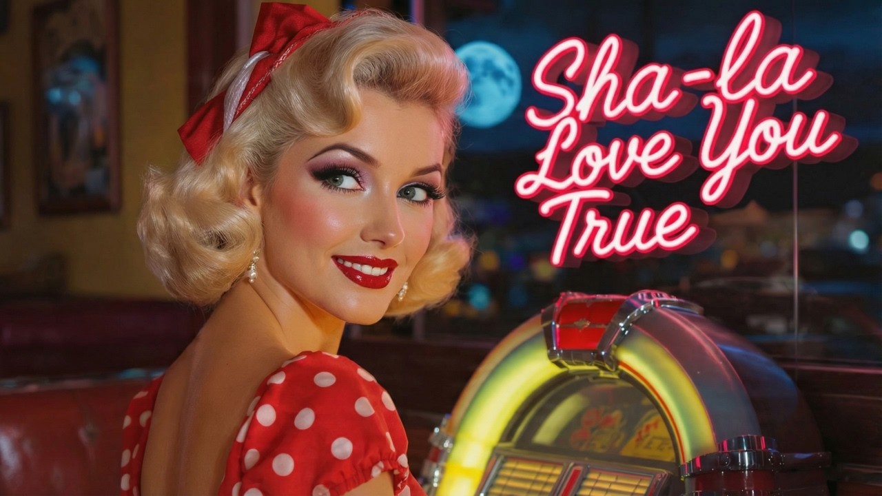 Sha-La Love You True | 1950s Retro Love Song (Vintage Cartoon Music Video)