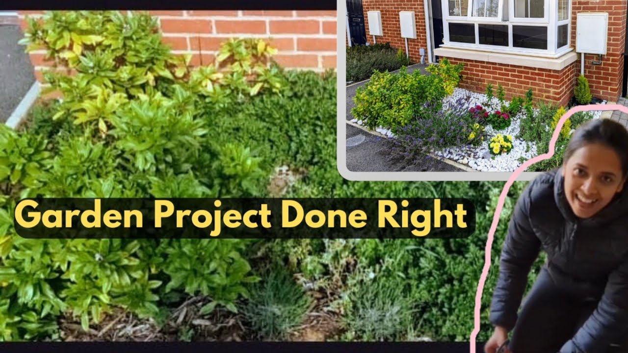 Complete Garden Makeover for House Front Look | Garden Project Diaries | Garden Tour | Weekend Vlog
