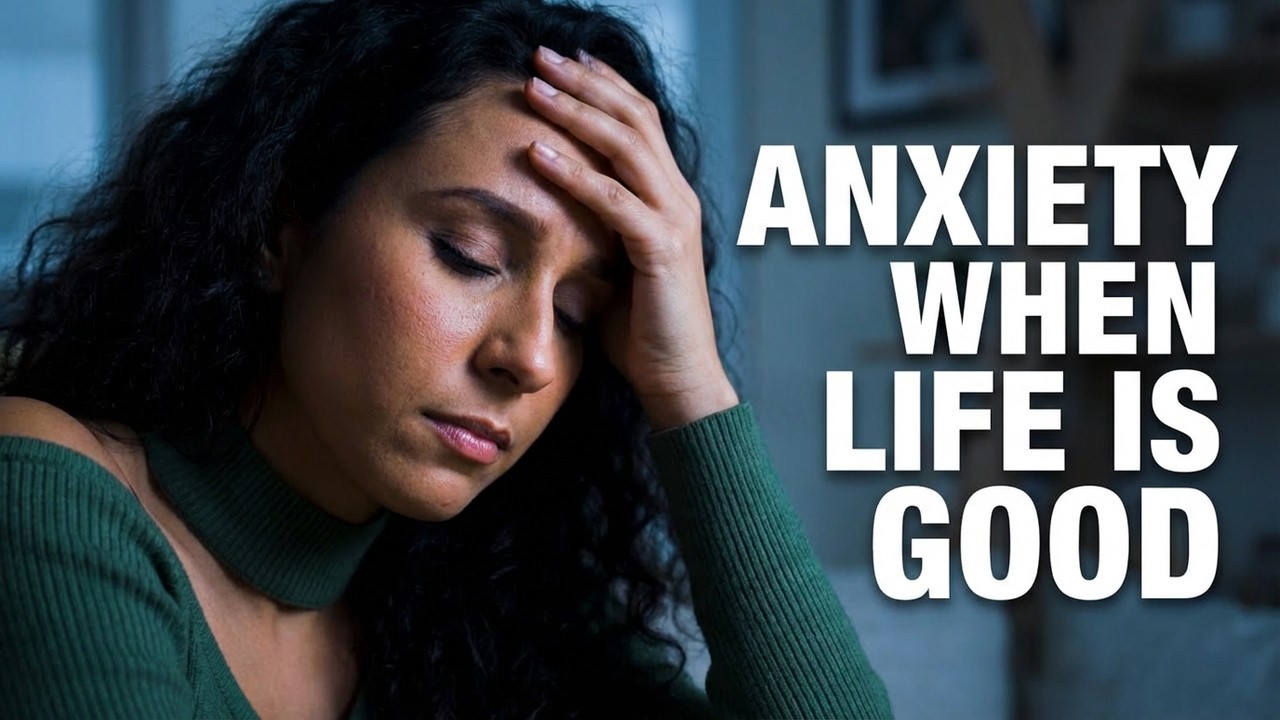 Why anxiety occurs even when things are going great