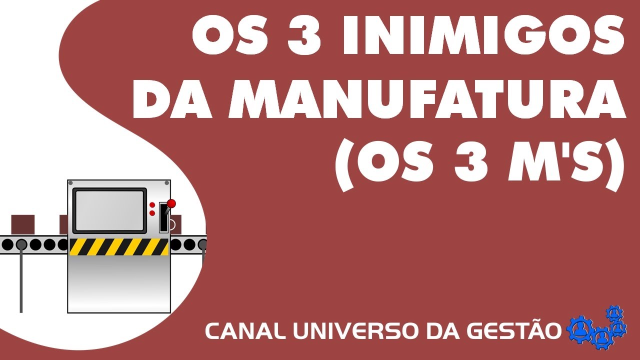OS 3 INIMIGOS DA MANUFATURA - (OS 3 M'S)