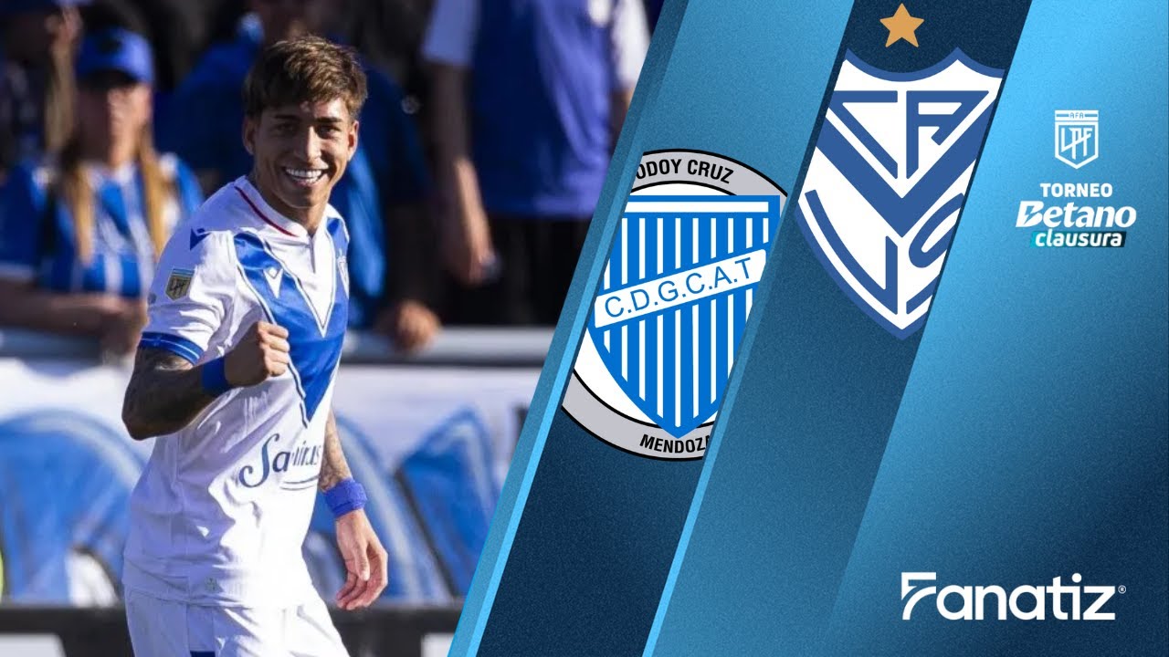 Godoy Cruz 0 vs. 2 Velez Sarsfield - Game Highlights  | #torneoclausura2025