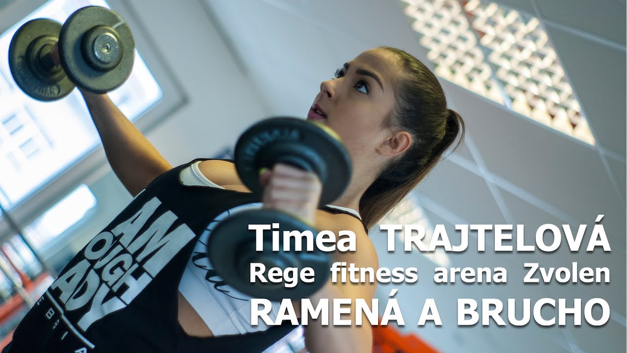 Čakáme od nej veľa 2/2016 - Timea TRAJTEĽOVÁ, tréning pliec a brucha, február 2016