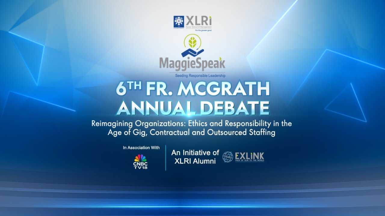 XLRI Presents MaggieSpeak the 6th annual Father McGrath Debate
