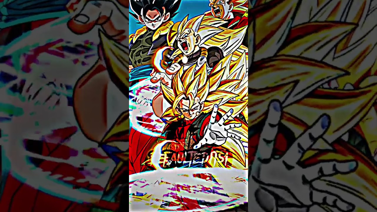 Xeno Gogito Vs Xeno Goku, Xeno Vegeta, Xeno Gogeta & Xeno Vegito