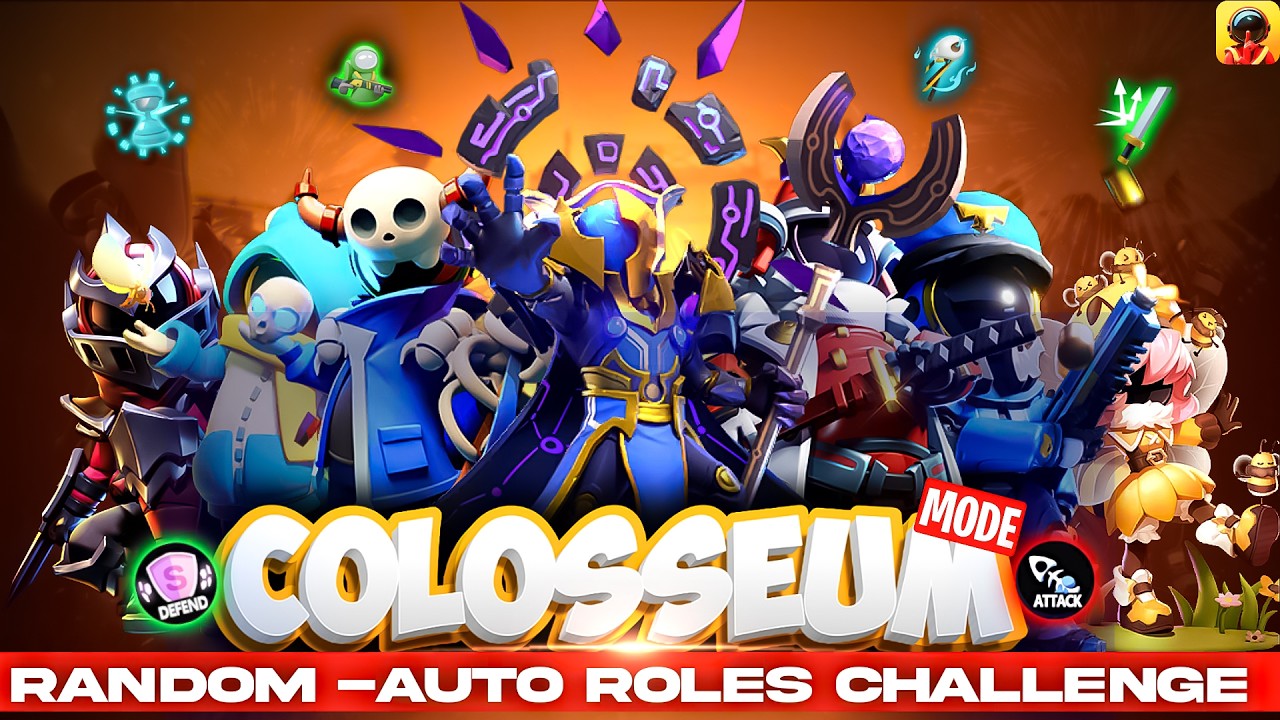 SUPER SUS COLOSSEUM : AUTO CHOOSE ROLE CHALLANGE 🤯🔥 || SUPER SUS HINDI