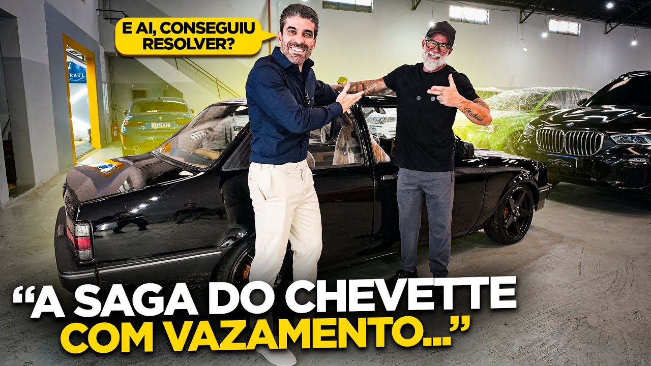 CHEVETTE SEM VAZAMENTO? ARNALDO PITSTOP ACELEROU SEM DÓ