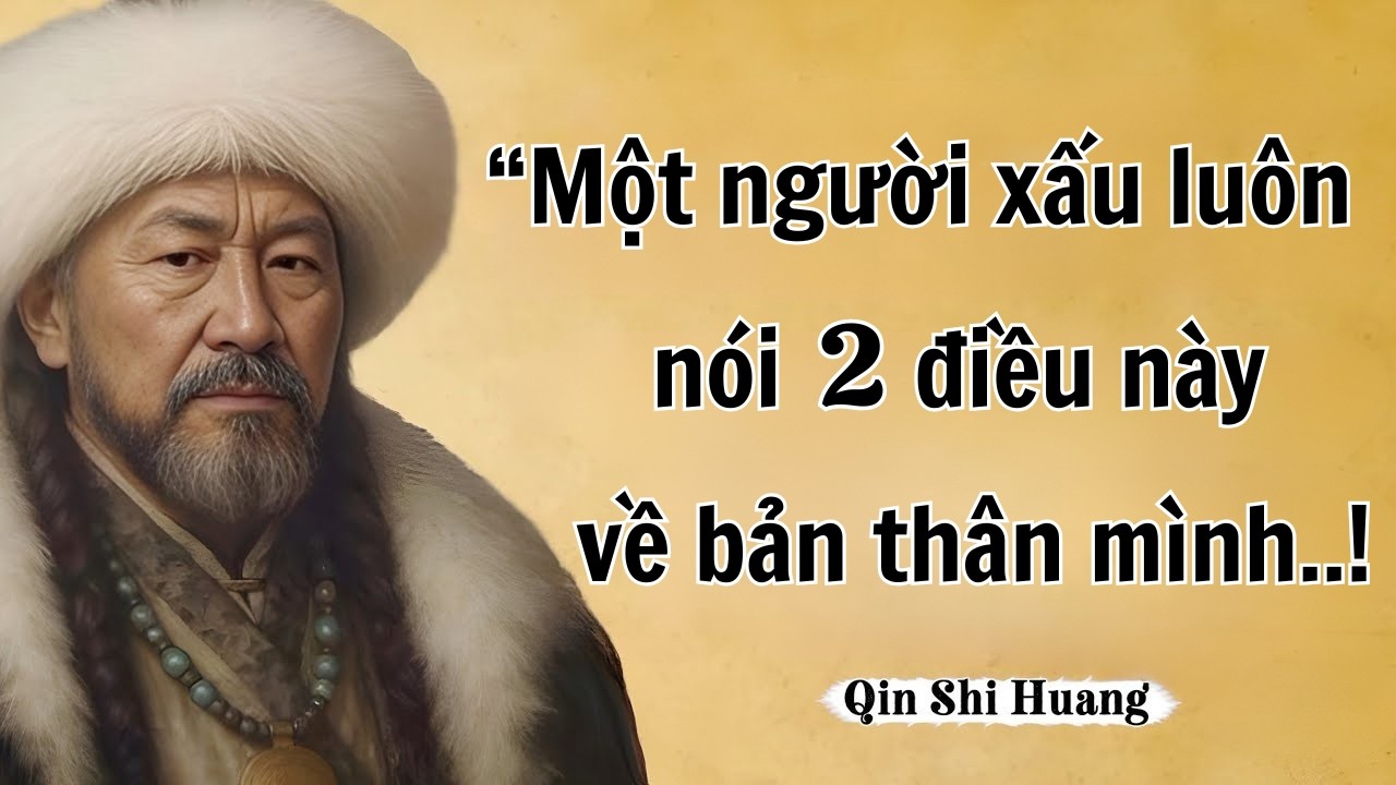 Một Người Xấu Luôn Nói Hai Điều Này Về Bản Thân Minh..!