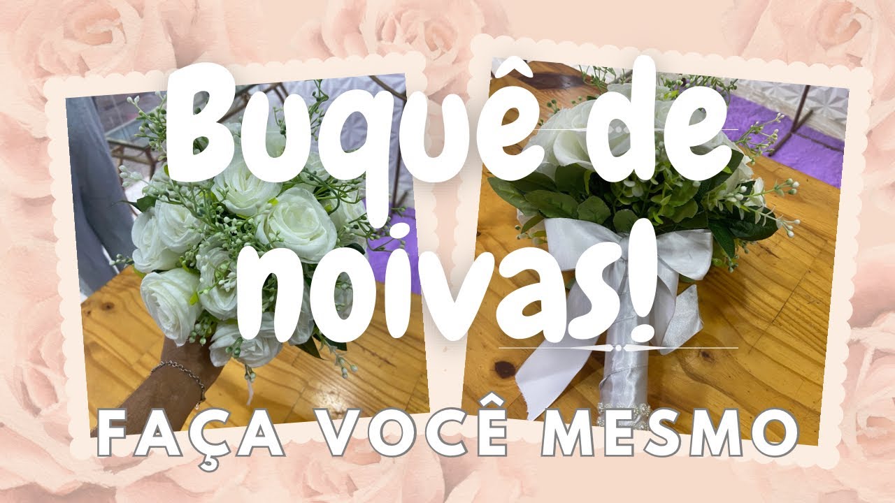 COMO FAZER BUQUÊ DE NOIVAS COM FLORES ARTIFICIAIS  #casamento #2024