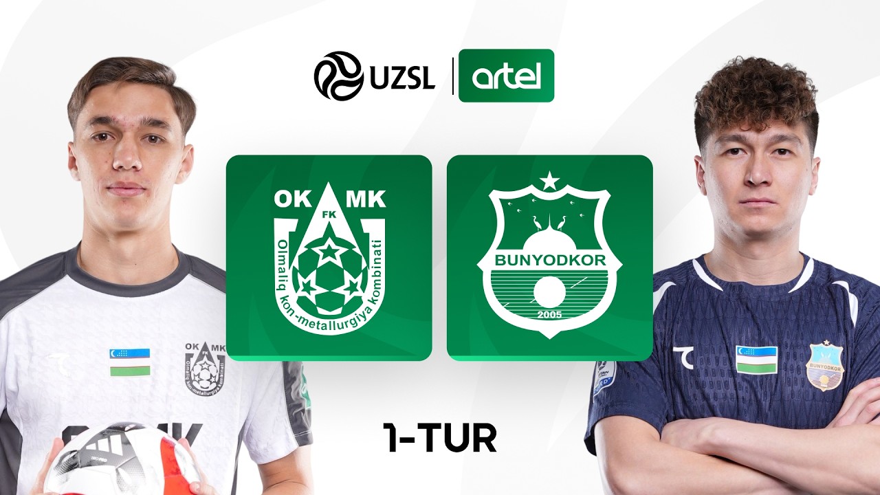 Bunyodkor — OKMK. O‘zbekiston Superligasi 1-tur