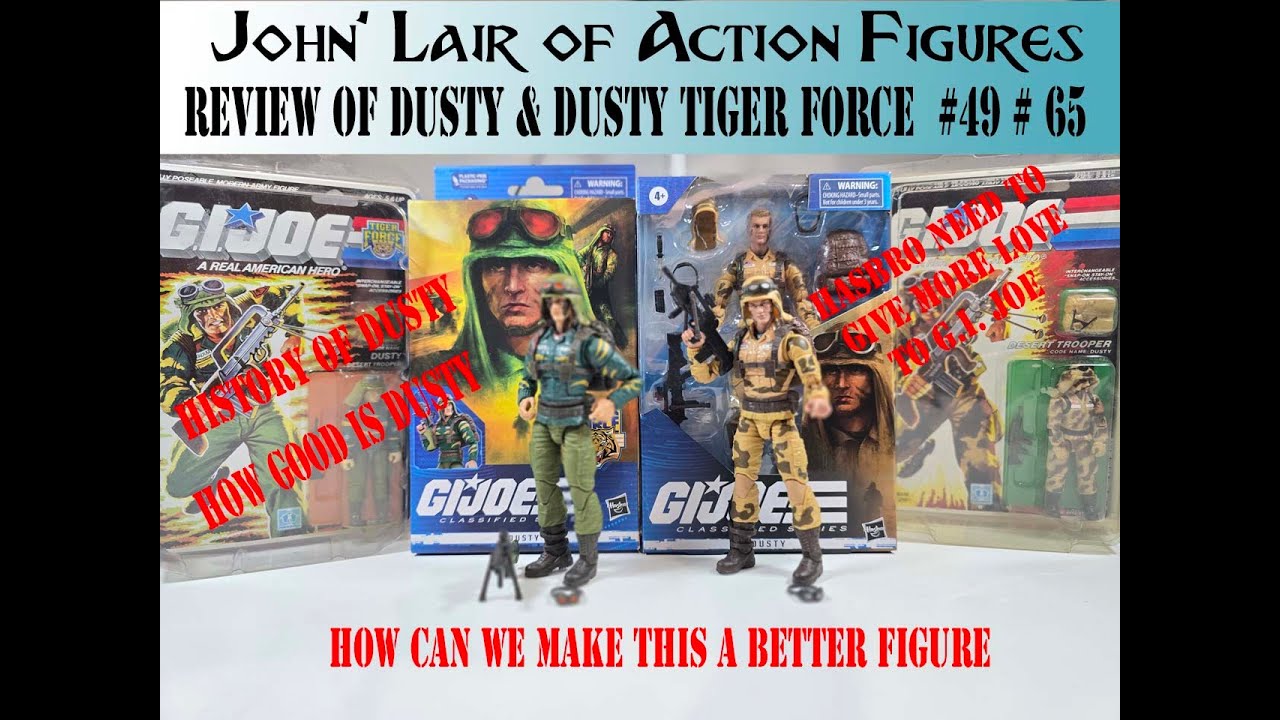 Review of G.I. Joe Classified Dusty & Dusty Tiger Force