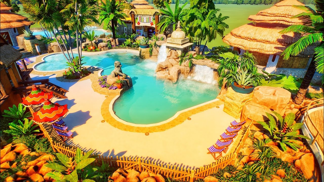 Creating Tropical Pools In Planet Zoo | Part 1