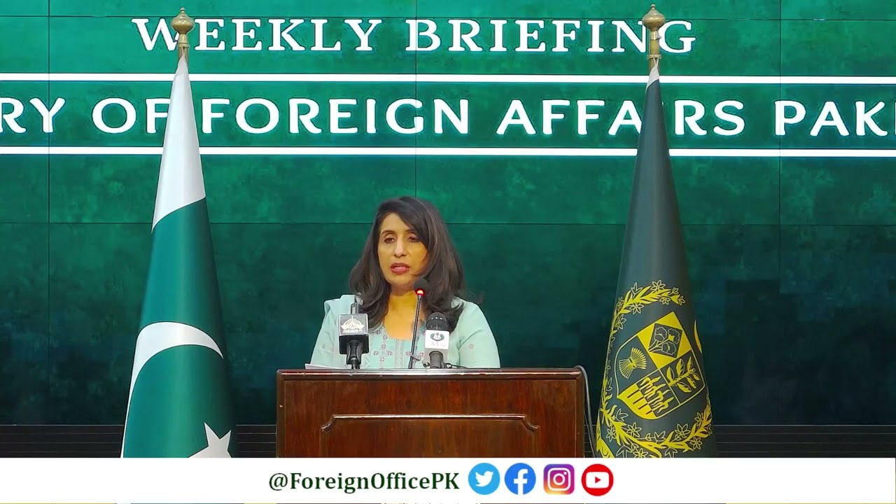 Foreign Office Spokesperson's Weekly Press Briefing 05-04-2023 @ForeignOfficePk