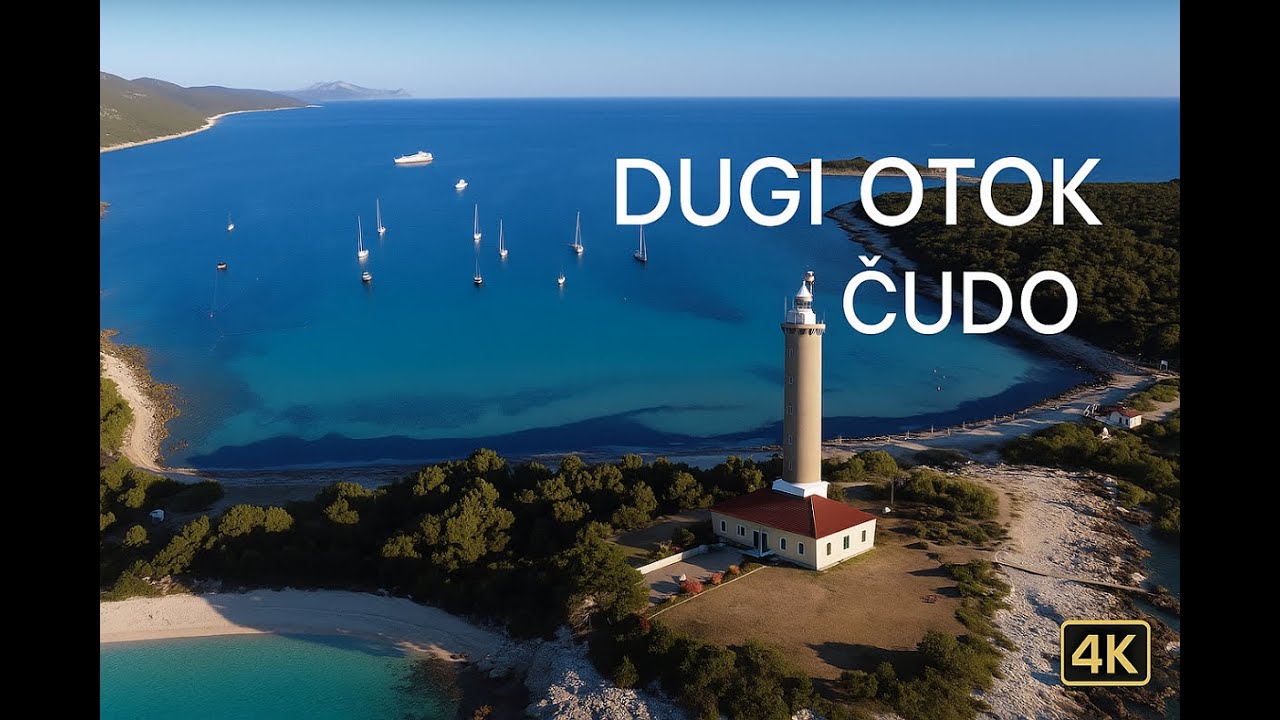 Rajski Sakarun & Veli Rat u 4K &ndash; Dugi Otok DJI dronom