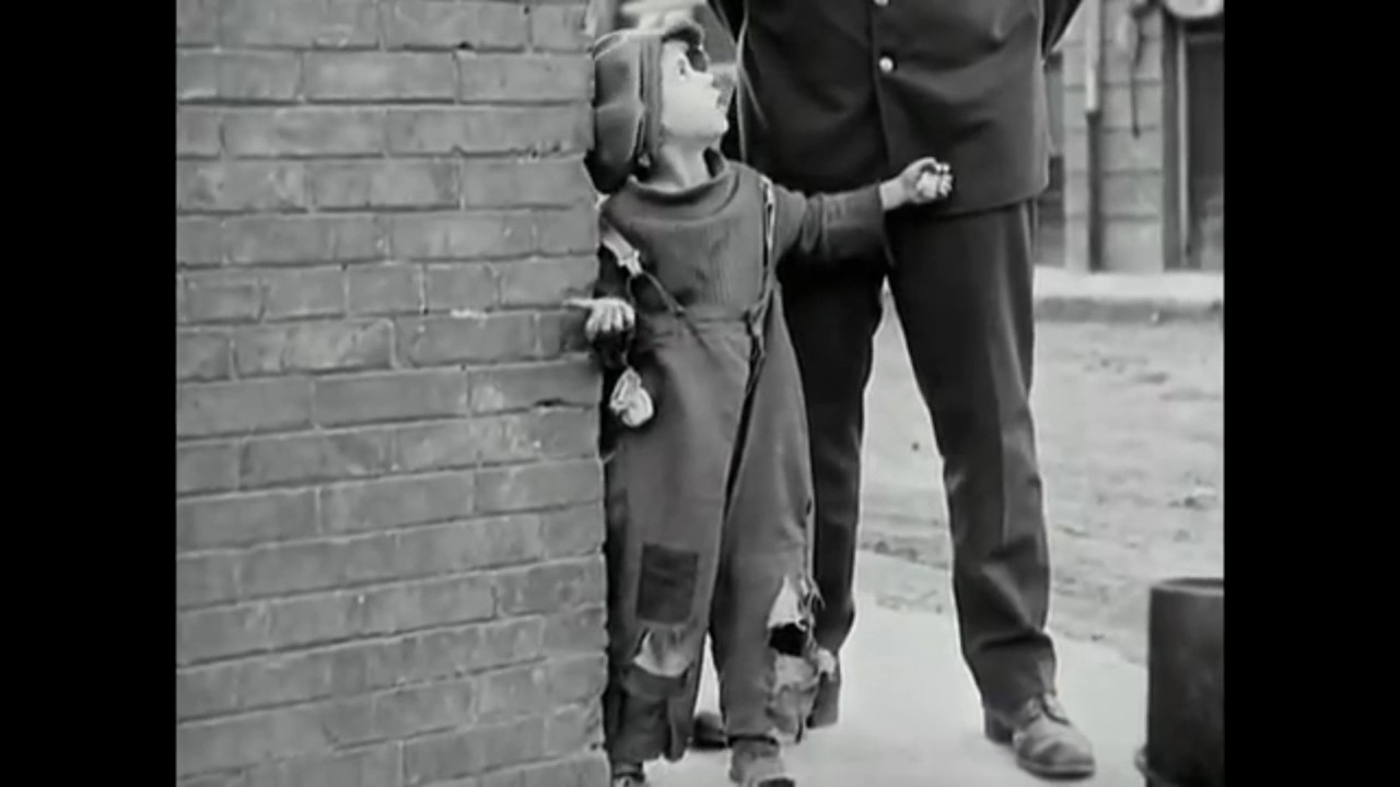 The Kid - Charlie Chaplin (1921) & Two Funny Snowmen Ragtime (music by Lena Orsa)