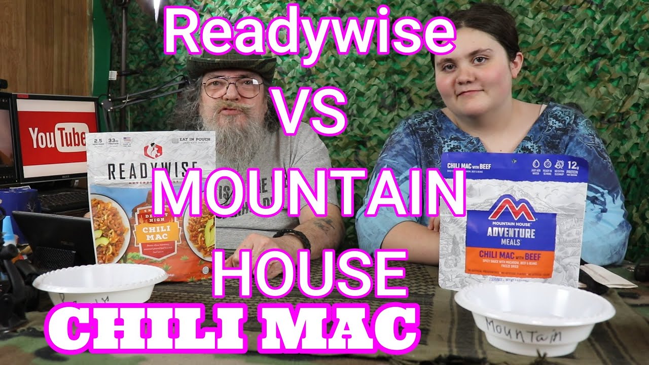 Readywise vs Mountain House Chili Mac ☑