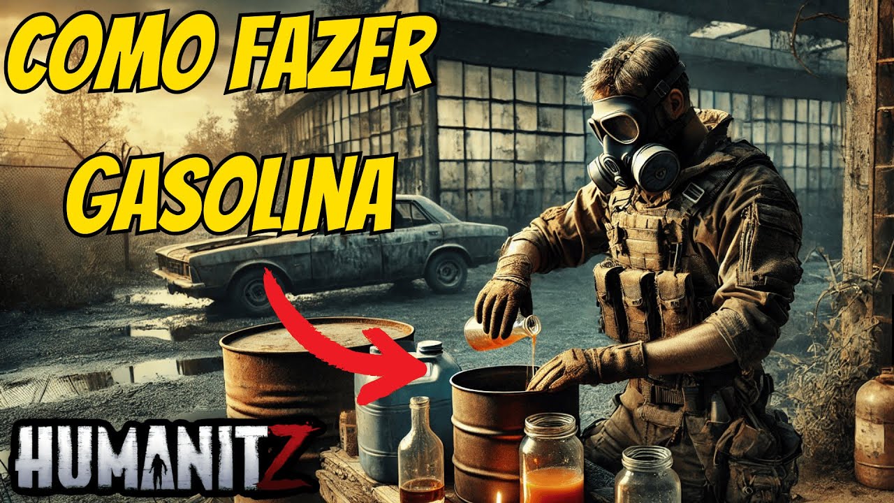 Como Produzir Gasolina e Sobreviver no HumanitZ! Ep.13 Do Zero