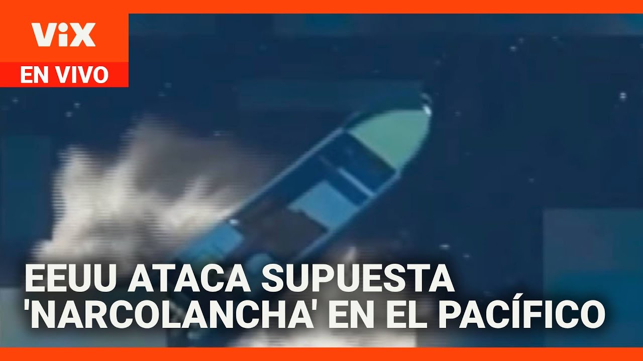 EEUU atac&oacute; otra presunta 'narcolancha', ahora en el Pac&iacute;fico | Noticias Univision 24/7