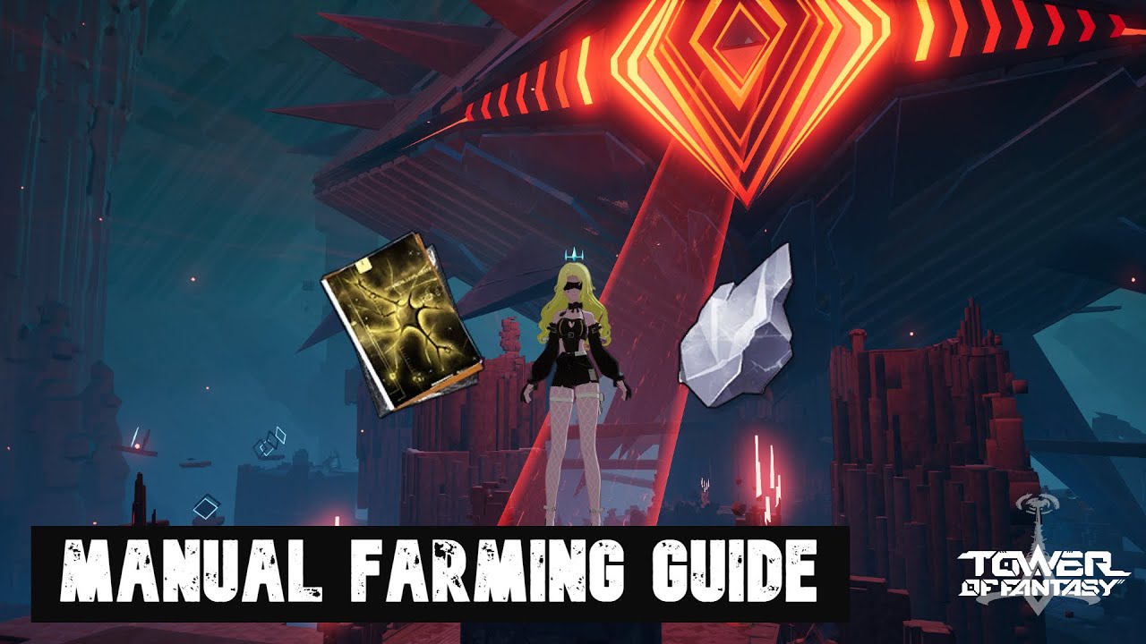 Grayspace Spine & Gray Matter Chunks Manual Farming Route guide - Tower of Fantasy