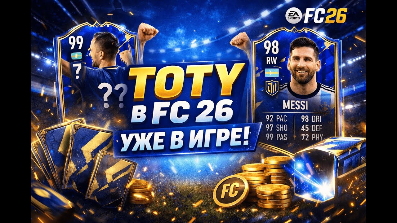 💙 TEAM OF THE YEAR В FC 26 — ПОГНАЛИ! #shortsvideo #shortsvideo #shorts #short