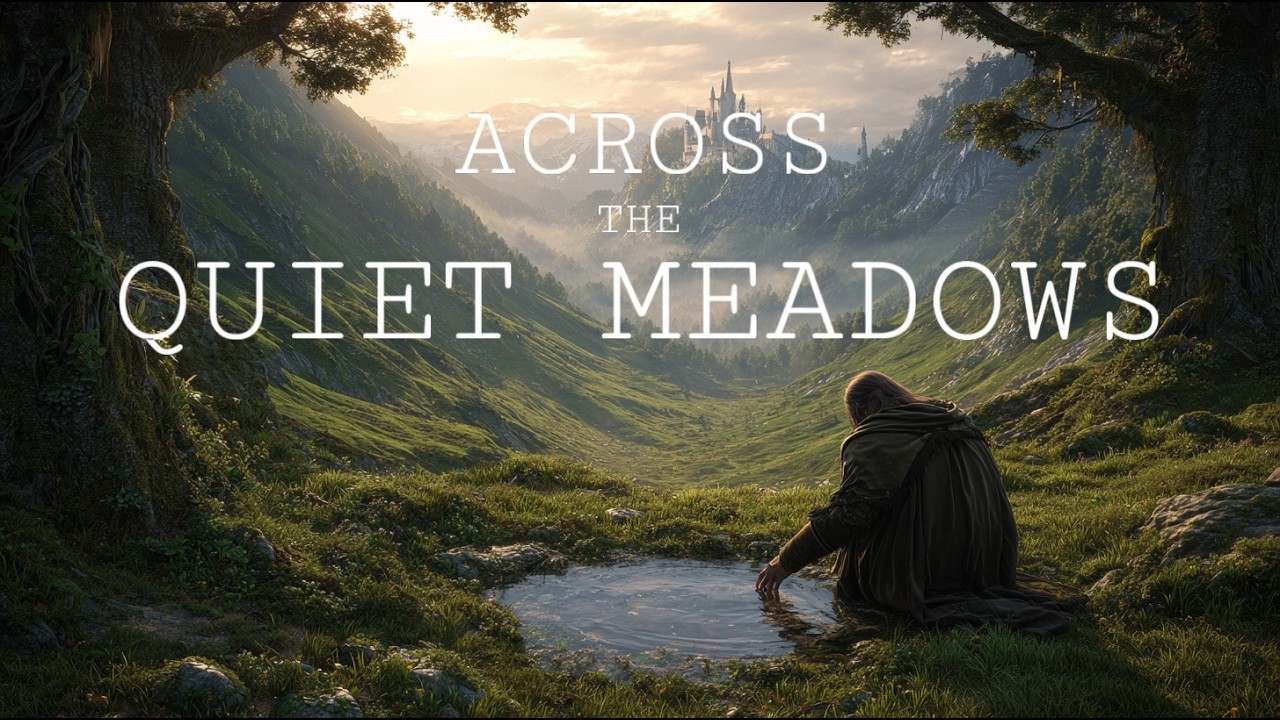 Across the Quiet Meadows 🌿 Medieval Fantasy Ambient for Focus & Calm | 1 Hour