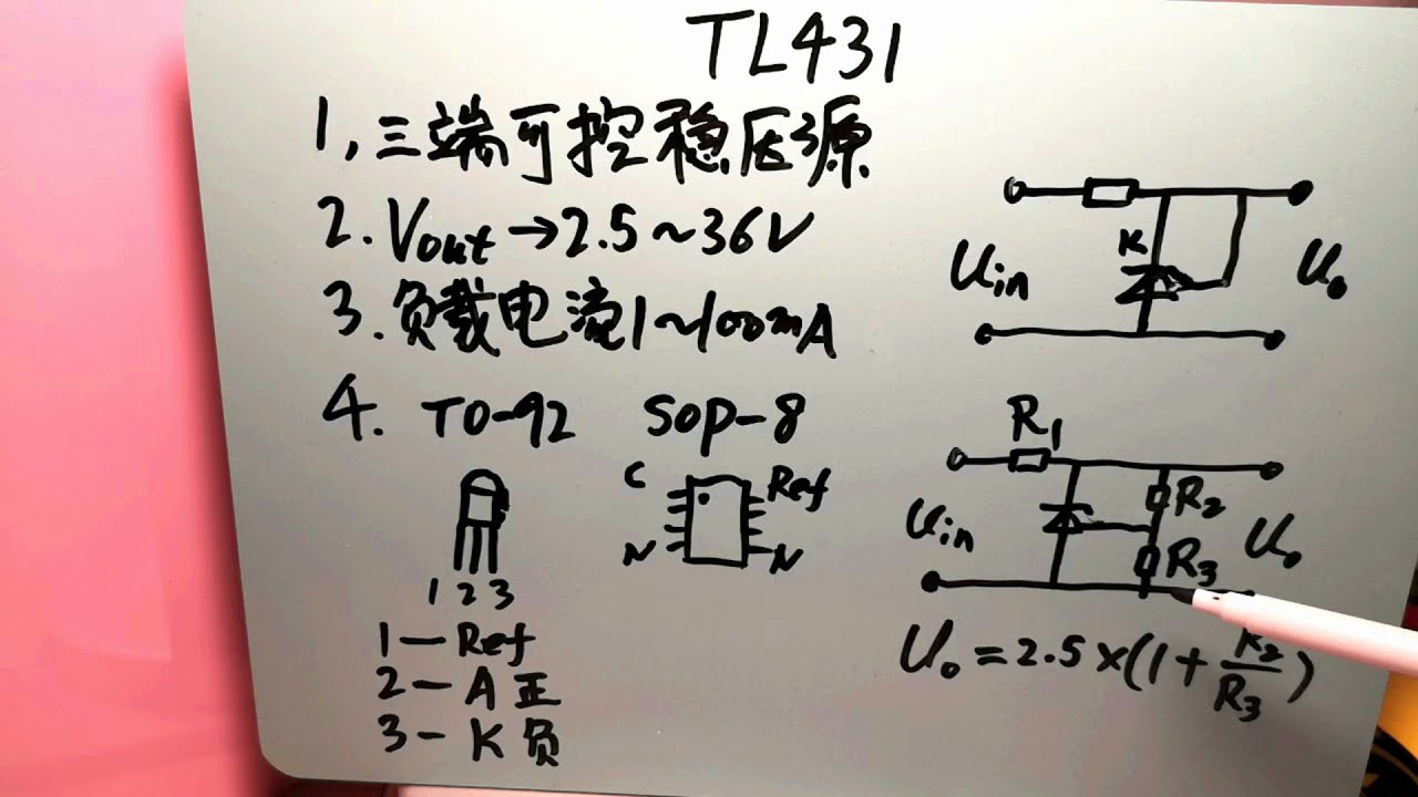 应用广泛的TL431电源稳压芯片有什么特性，常用电路是啥原理