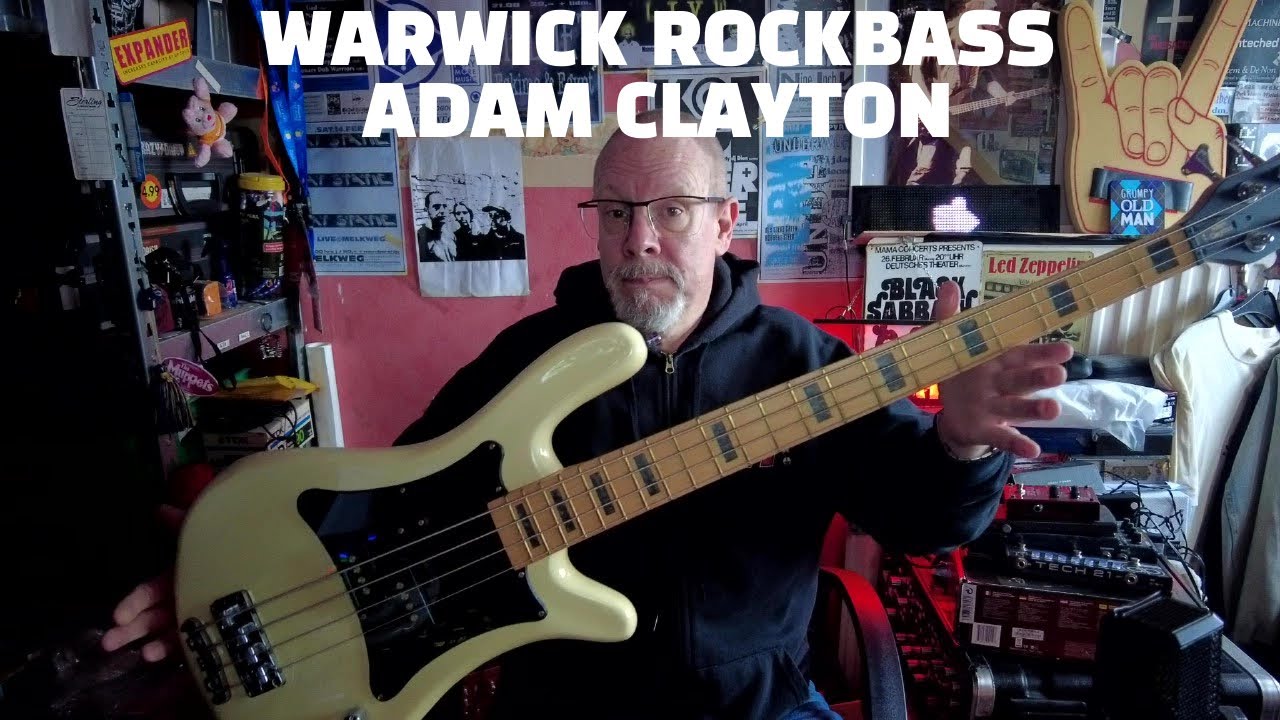 Me and my Bass - Warwick Rockbass Adam Clayton