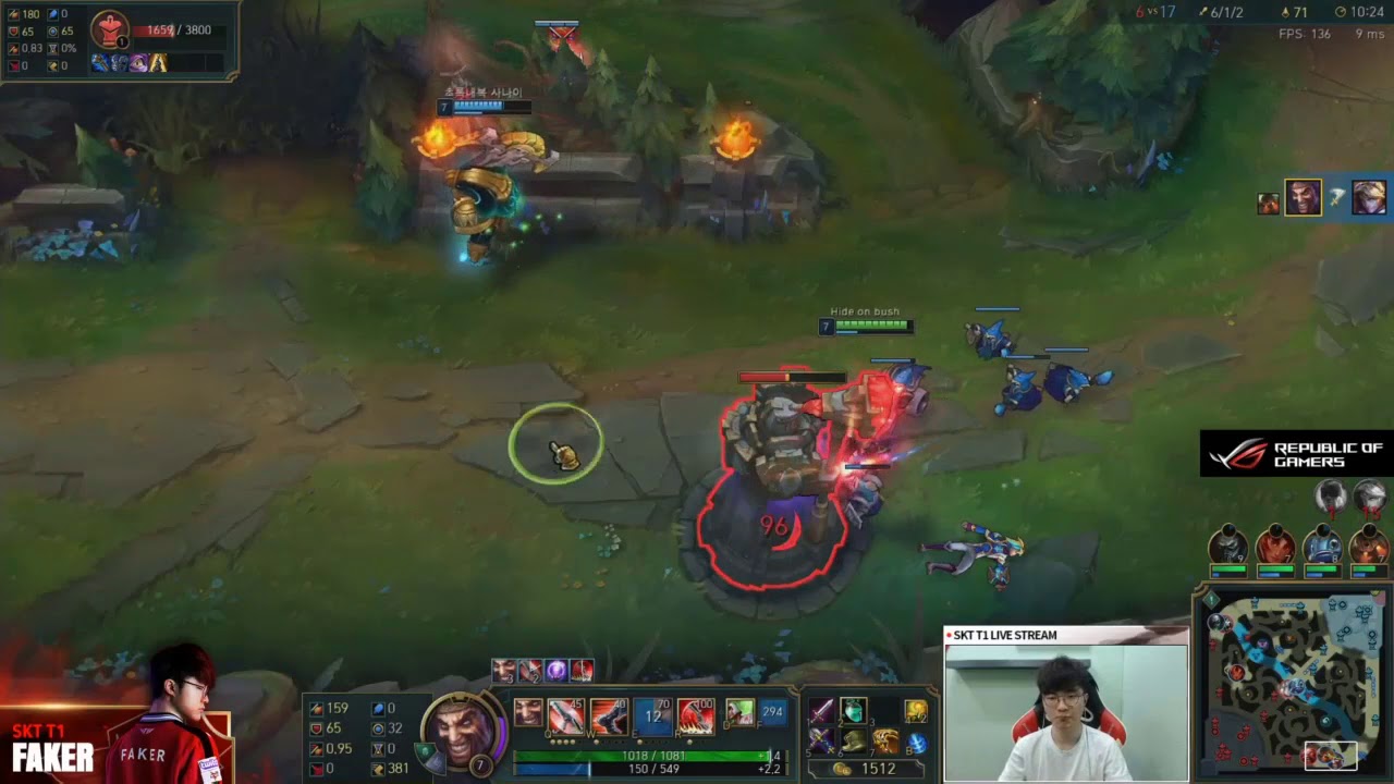 SKT Faker stream Draven, KDA 9/3/7. Sep 26, 2018