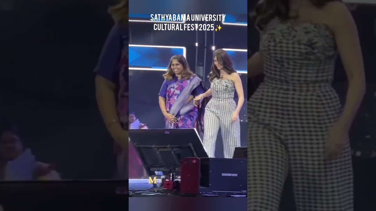 💫Sathyabama university cultural fest 2025 for🎀 2nd year students✨️