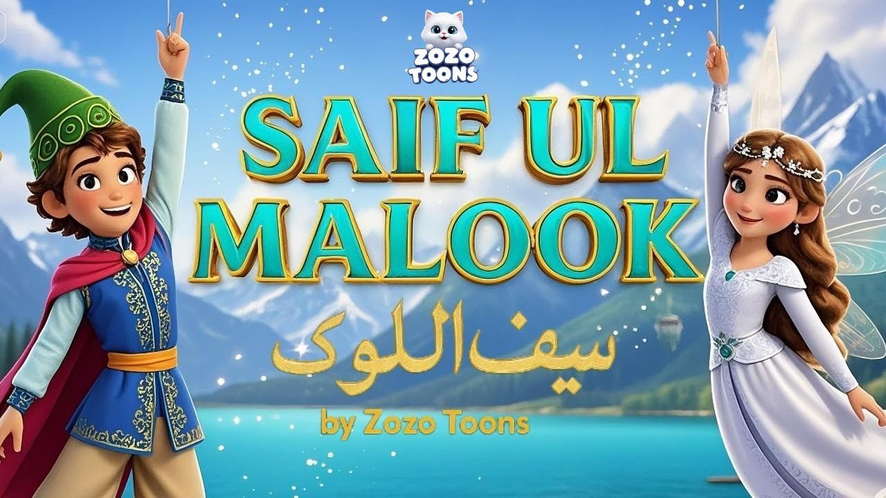 Saif-ul-Malook – Magical Lake of Legends | Pixar-Style Animation by Zozo Toons (سیف الملوک)
