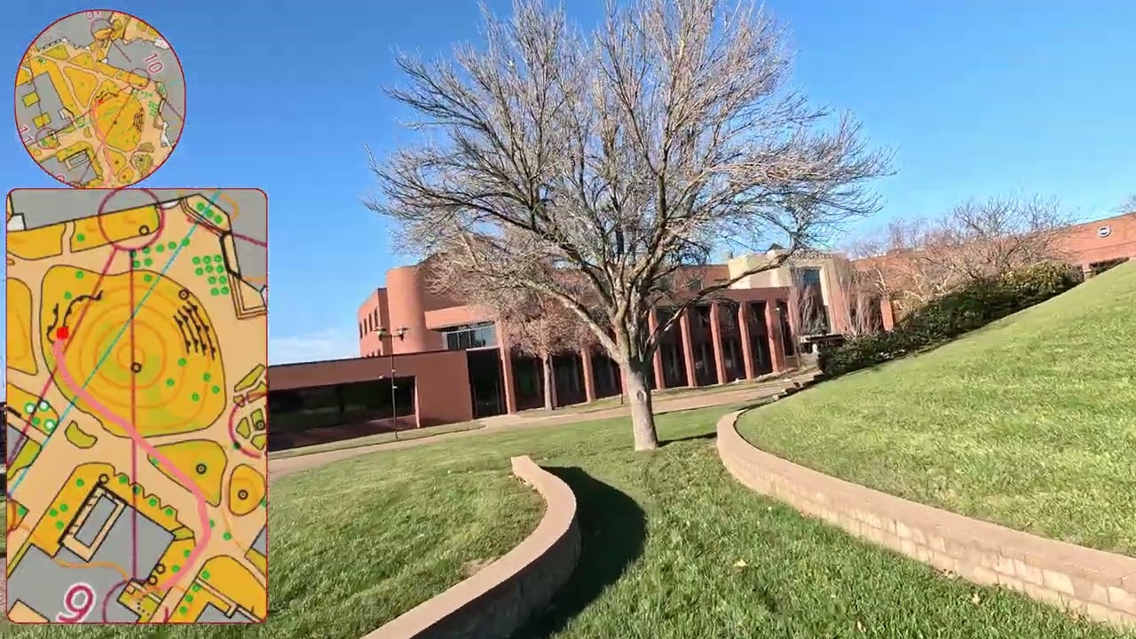 Headcam orienteering - Joe B takeover at JCCC