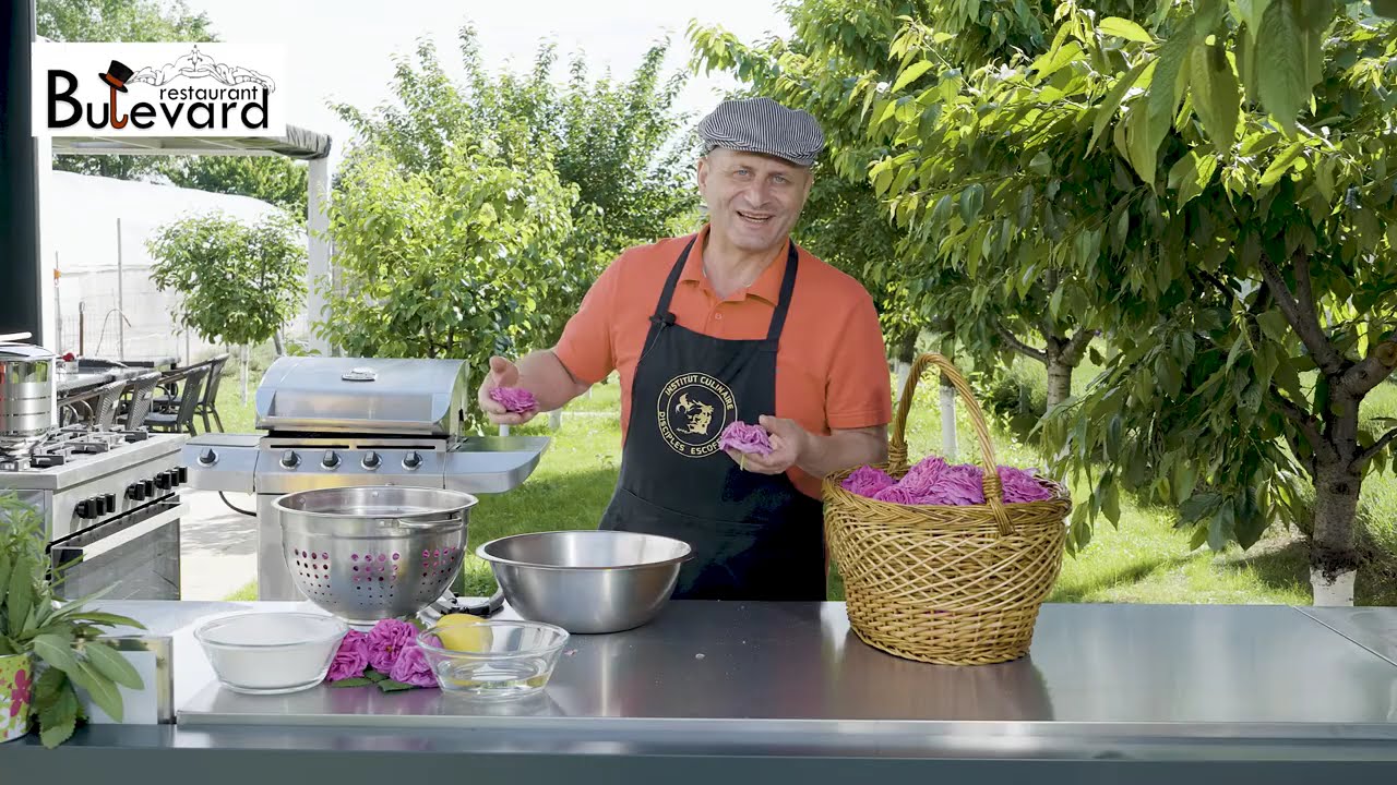 Dulceață de trandafiri la Culinaria