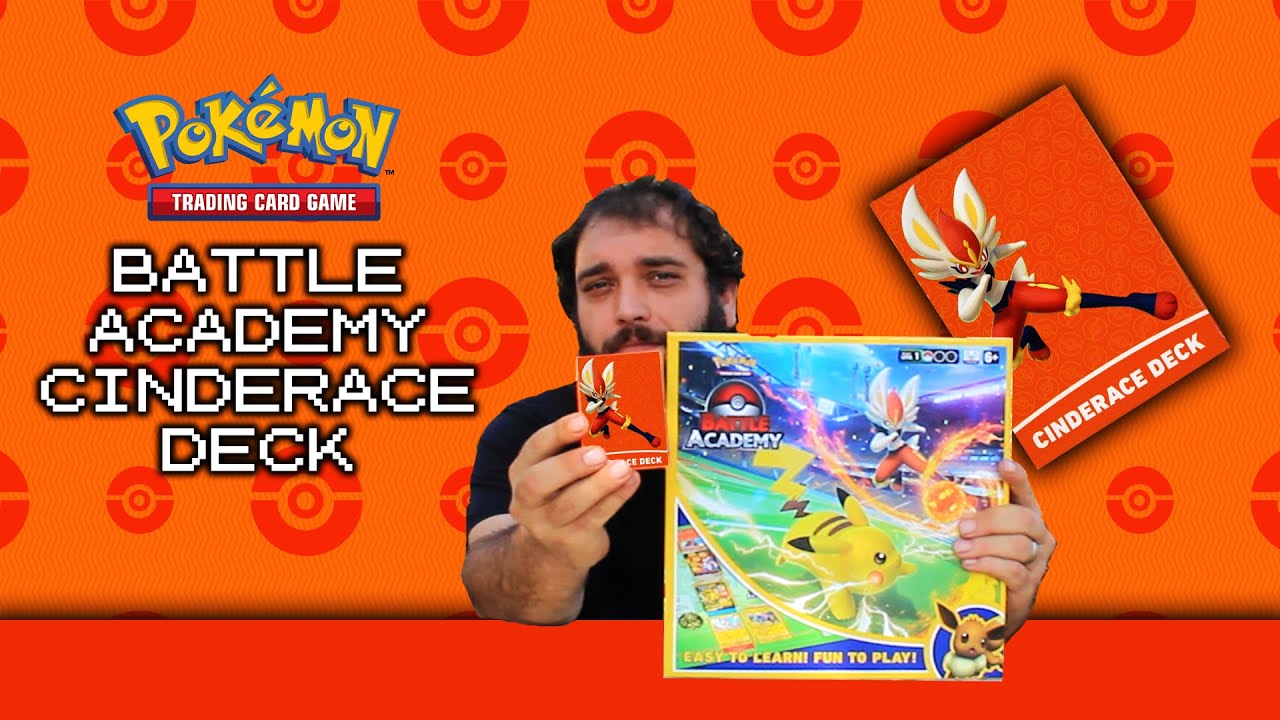 Pok&eacute;mon Trading Card Game 2022 Battle Academy Box Cinderace Deck | PTCG