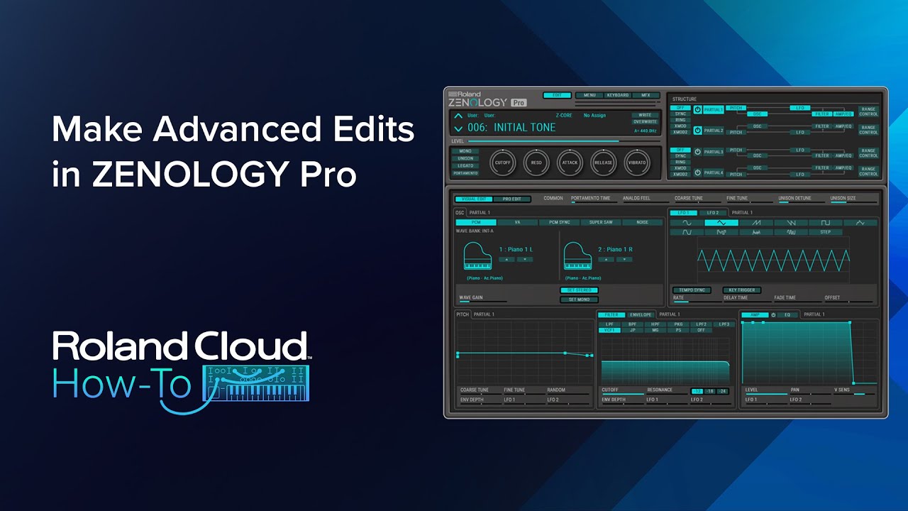 Roland Cloud How-To: Make Advanced Edits in ZENOLOGY Pro