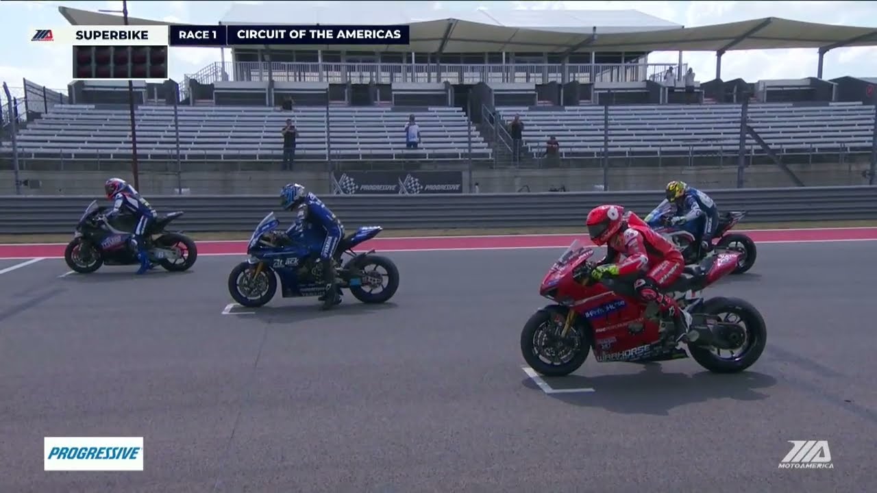 Первая гонка Superbike на Circuit of the Americas 2025 — ОСНОВНЫЕ МОМЕНТЫ | MotoAmerica