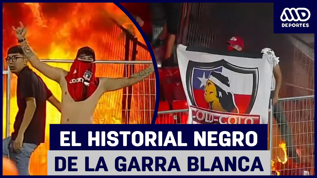Nuevos incidentes de barra de Colo Colo: El negro historial de la Garra Blanca