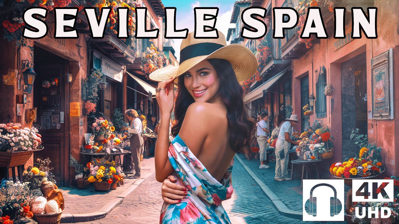 SEVILLE SPAIN 😍 HOMELAND OF FLAMENCO 🎸 | 4K UHD Walking Tour with Captions