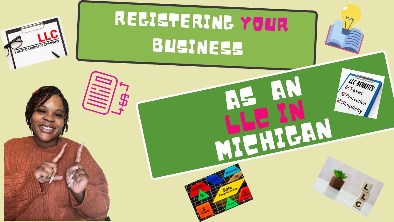 REGISTERING YOUR BUSINESS AS AN LLC IN MICHIGAN #smallbusiness #legalbusiness #llc #michigan