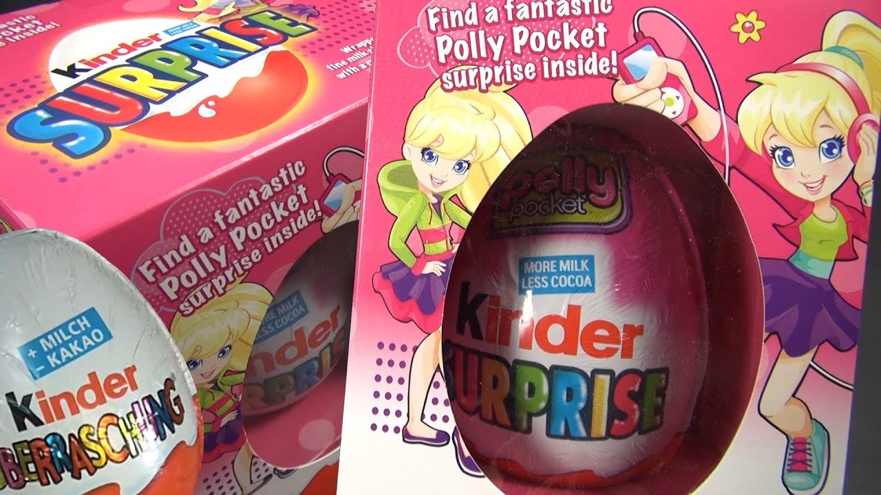 Kinder Surprise - MAXI EGG - Polly Pocket
