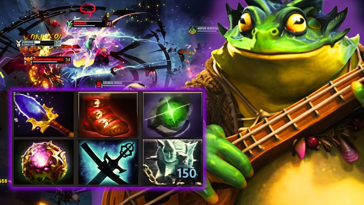 You MUST Try This NEW Hero Largo Broken Mid Build in 7.40 Dota 2