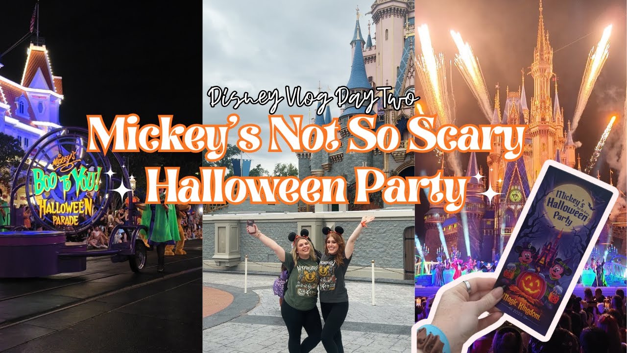 Mickey’s Not-So-Scary Halloween Party 2025 | Boo-to-You Parade, Fireworks & Spooky Fun at MK 👻✨