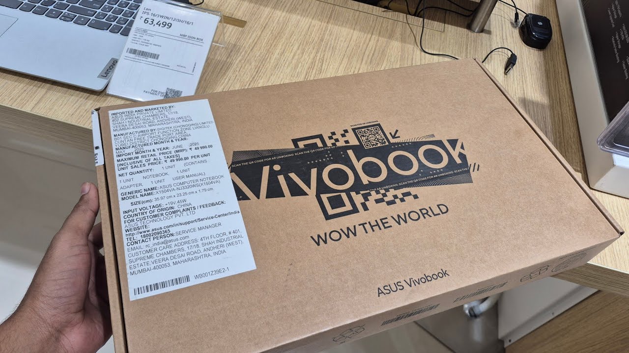 Asus vivobook 15 unboxing #asus #vivobook 