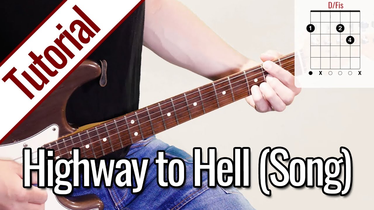 AC/DC - Highway to Hell (Song) | Gitarren Tutorial Deutsch