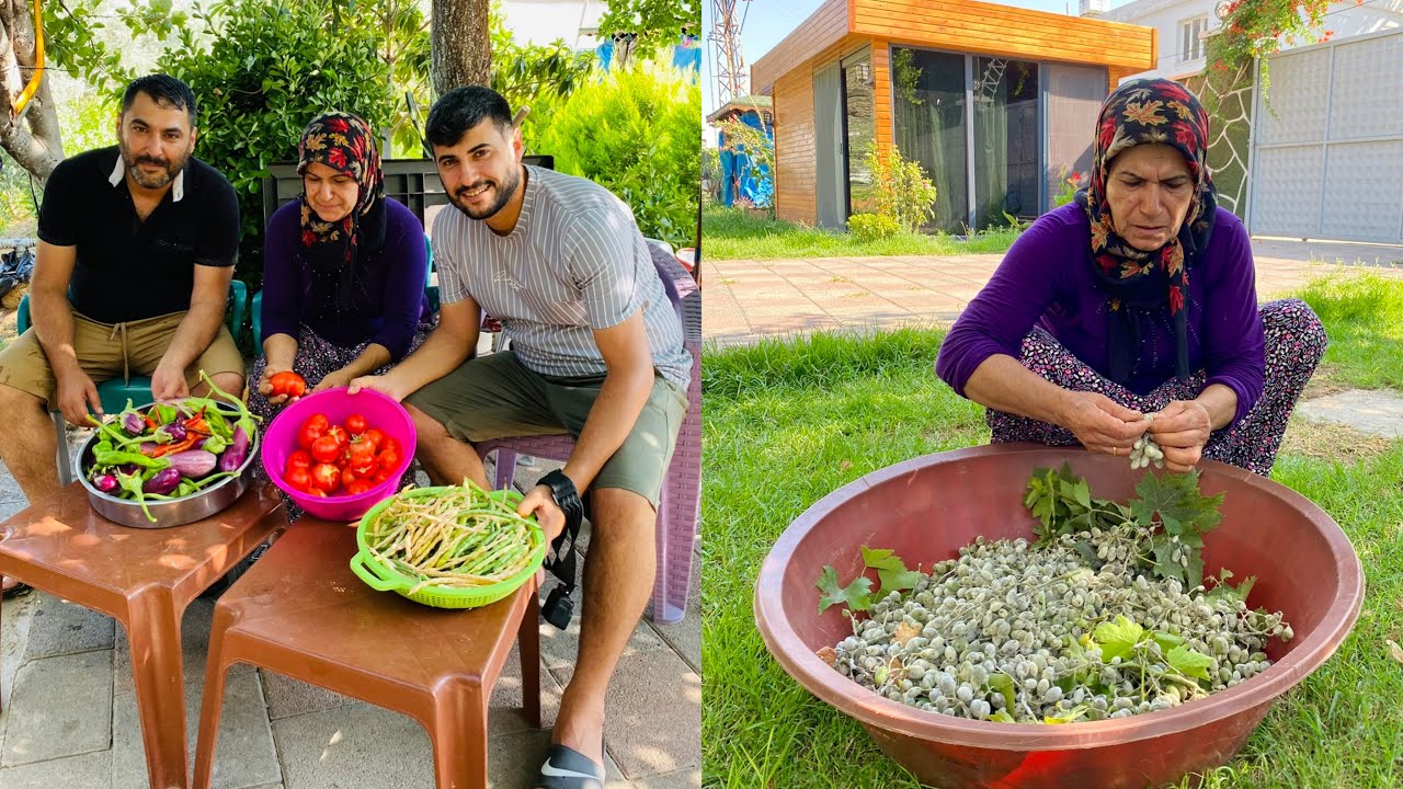 ANNEM VE ABİM EN SEVDİĞİ YEMEK 😍 EN LEZZETLİ KÖY EVİ YEMEĞİ ~ DOĞAL YAŞAM