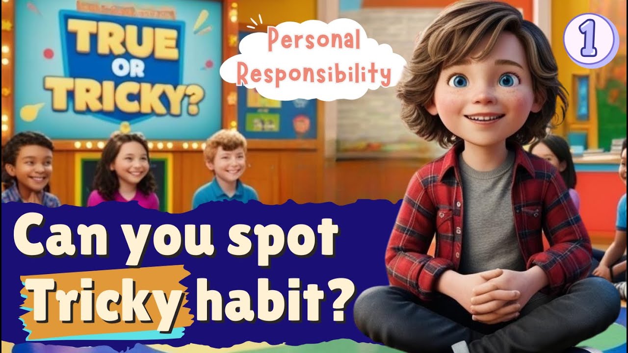 True or Tricky 1. Personal Responsibility | Build good habit & healthy habits | Interactive fun game