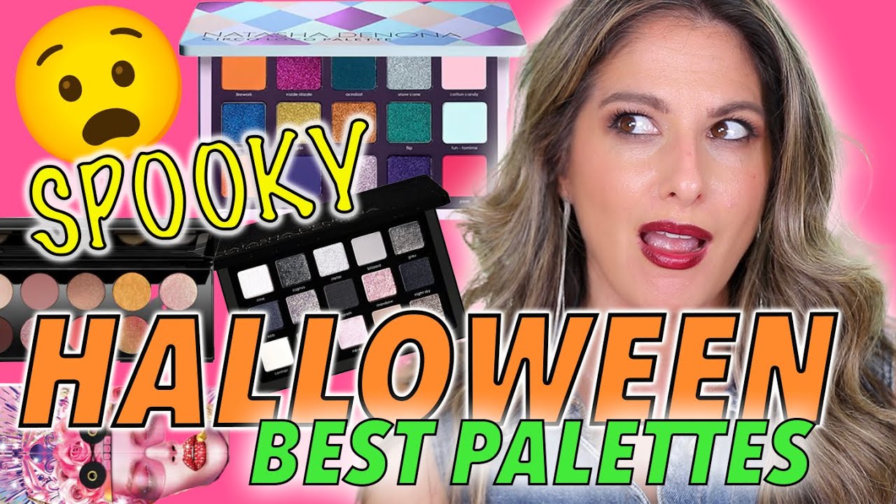 THE BEST EYESHADOW PALETTES FOR HALLOWEEN!