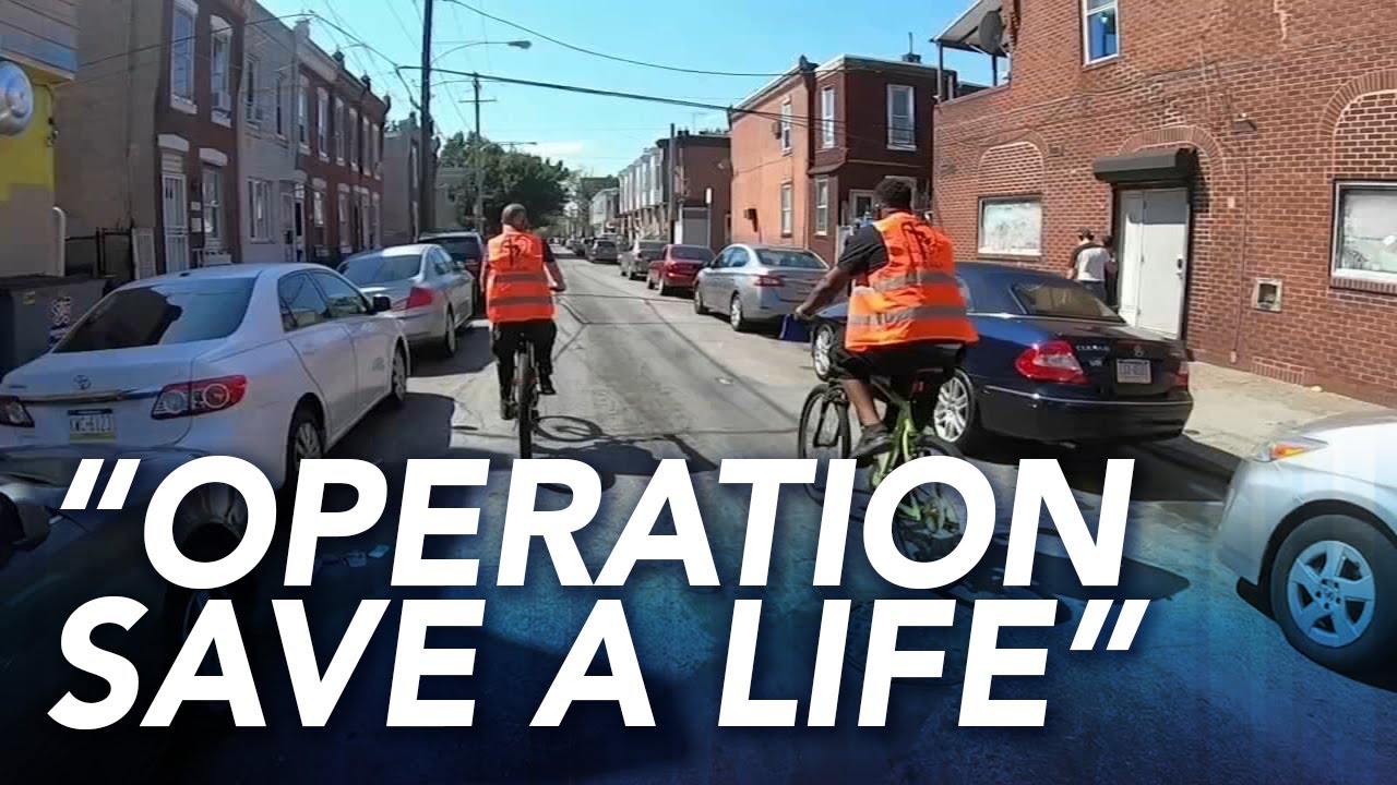 'They sit there and let them die': New bike patrol in Philadelphia hopes to save overdose victims